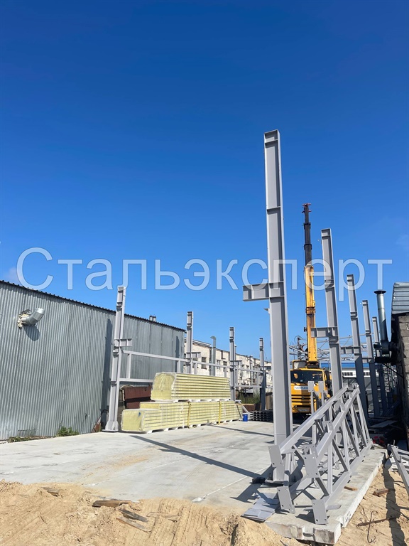 Фото СтальЭксперт Изготовление зданий из металлоконструкций 1112.
