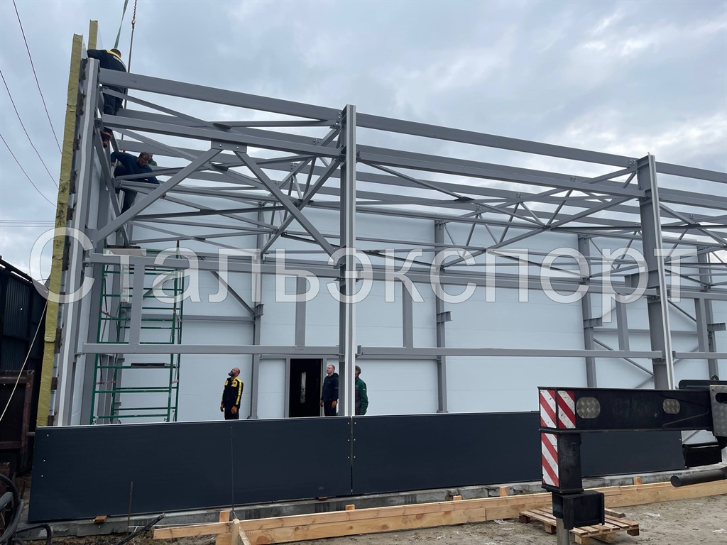 Фото СтальЭксперт Изготовление зданий из металлоконструкций 1117.